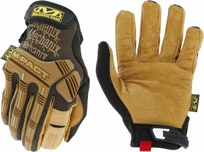 Kožené pracovné rukavice Mechanix Durahide M‑Pact Leather, veľkosť S