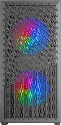 Počítačová skriňa MARS MC‑Vortex mATX, 3× FRGB ventilátor
