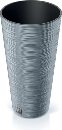 Kvetináč Furu Slim 25 cm betónovo sivá