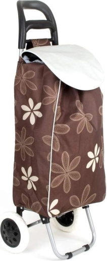 Nákupná taška na kolieskach Banquet Carrie 95 × 36 cm, hnedá