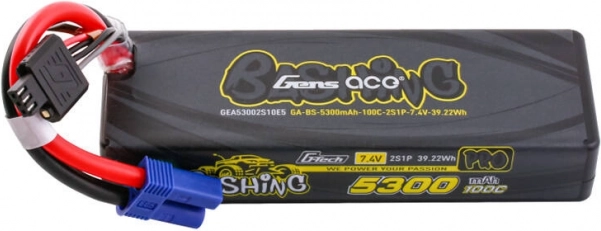 Gens Ace G-Tech LiPo batéria 5300 mAh 7,4 V 100C 2S s konektorom EC5