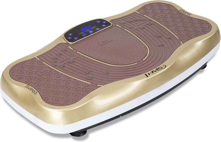 Vibračná plošina HMS SVP03 zlatá