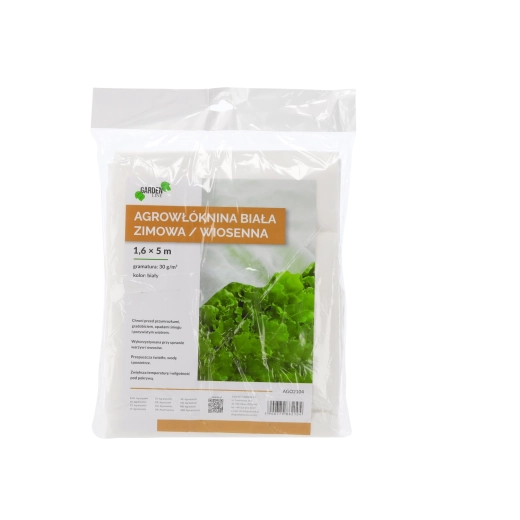 Zimná a jarná agrotextília biela 30 g/m² 1,6 × 5 m