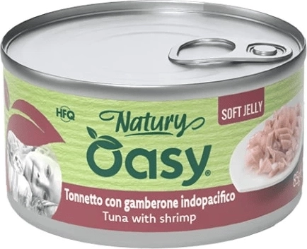 Oasy Nature Soft Jelly – tuniak s krevetami 150 g