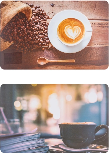 Prestieranie Coffee 43 × 28 cm, polypropylén, mix dekorov