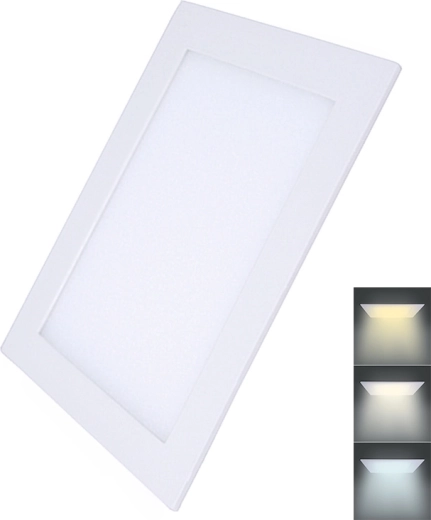 Solight LED mini panel CCT do podhľadu štvorcový 24 W