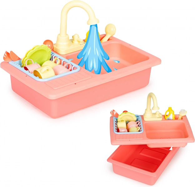 Drez s kohútikom a príslušenstvom pre deti