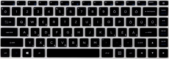 Silikónový kryt na klávesnicu pre notebooky Umax s maďarským rozložením