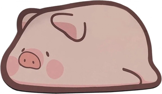 Rýchloschnúca kúpeľňová podložka Prasiatko