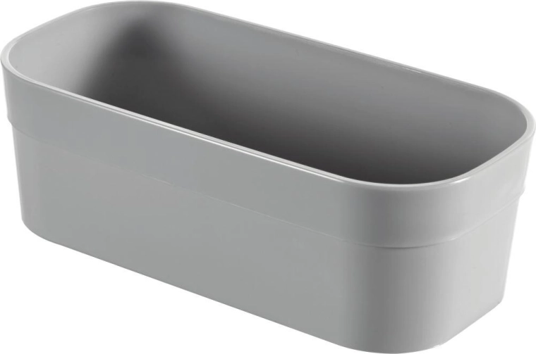 Organizér do zásuvky Infinity, 15 × 8 × 5 cm, sivý