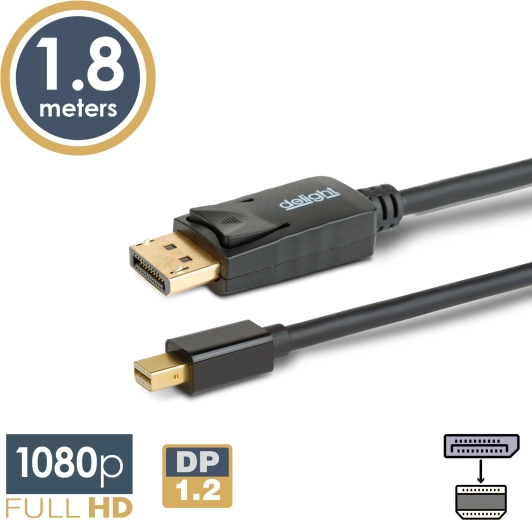 Kábel DisplayPort na Mini DisplayPort 1,8 m