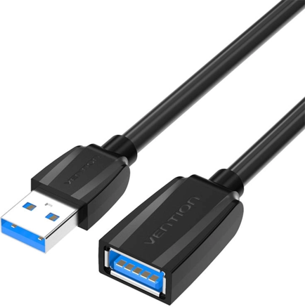 Predlžovací kábel USB 3.0 samec na USB samica Vention VAS-A45-B300 3 m (čierny)
