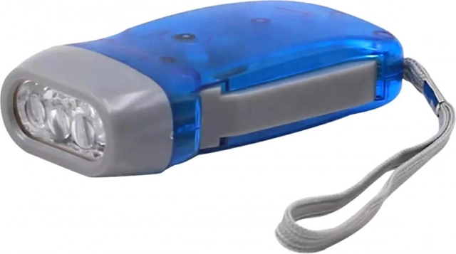 Zd42a dynamo 3LED kinetická baterka