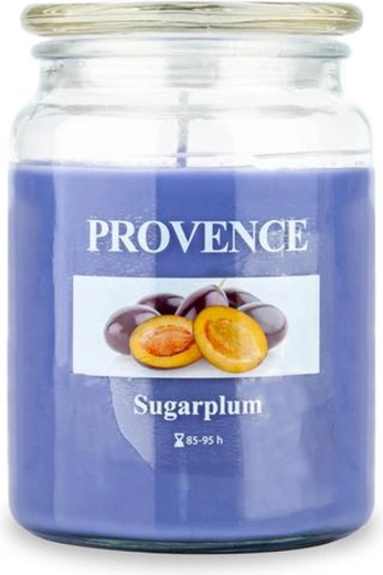 Vonná sviečka v skle PROVENCE slivka 95 hodín