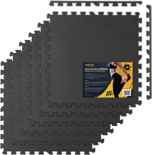 Penená fitness podložka PUZZLE 180 × 120 cm Neo-Sport