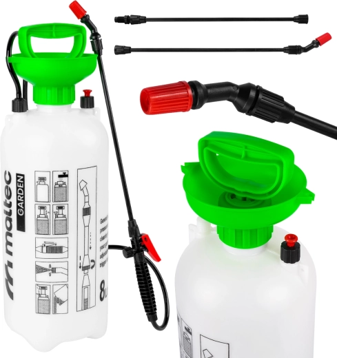Tlakový postrekovač MalTec MasterSpray 8 l
