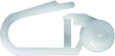 Jazdce na záclony z plastu, balenie 25 ks