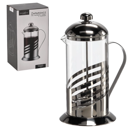 French press na kávu a čaj 1000 ml