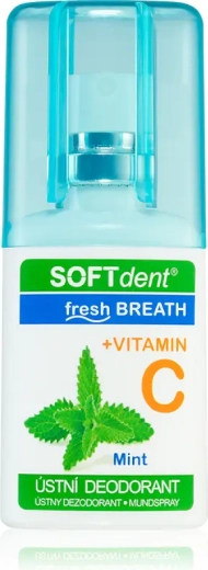 SOFTdent ústny deodorant v spreji mäta 20 ml