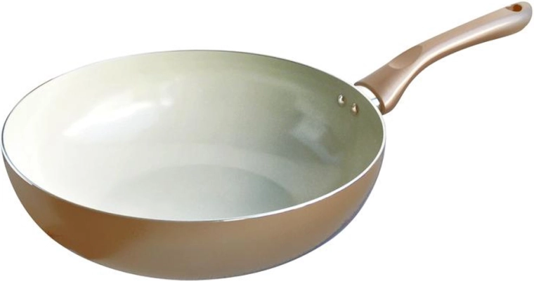 Panvica wok TORO Champagne 28 cm s keramickým povrchom
