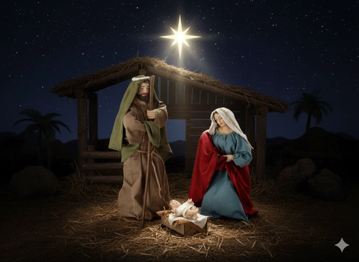 Súprava troch figúrok Svätej rodiny do 90 cm