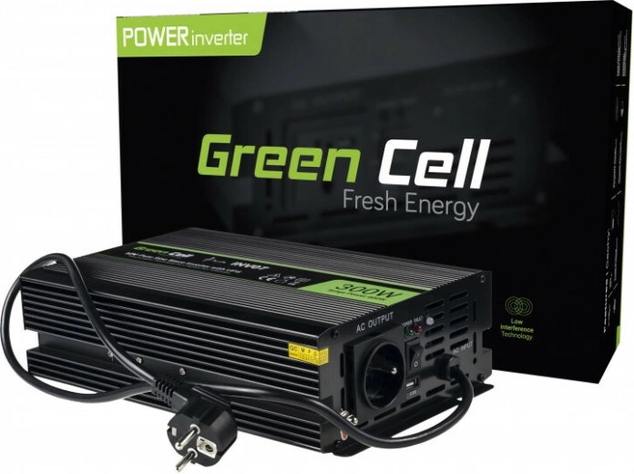 Menič napätia s UPS 300 W GREEN CELL INV07