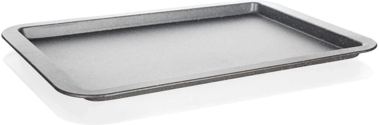 Plech na pečenie GRANITE 43 × 29 × 2 cm s nepriľnavým povrchom