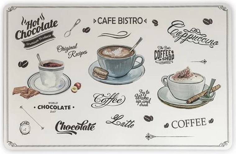 Plastové prestieranie TORO Cafe Bistro 28,5 × 44 cm