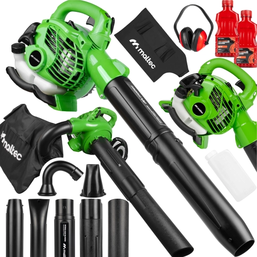 MalTec záhradný fukár a vysávač na lístie MasterBlow 7500W 3v1