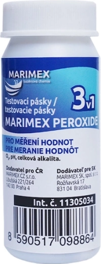 Marimex testovacie pásiky na peroxid 3v1 (25 ks)