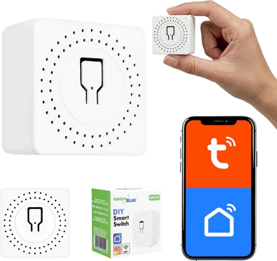 Wi‑Fi relé do elektroinštalačnej krabice GreenBlue - 1 kus