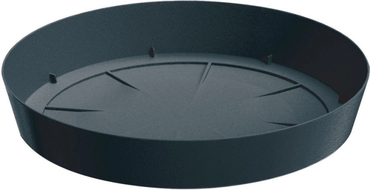 Miska pod kvetináč LOFLY 19 cm antracitová