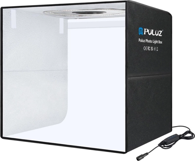 Puluz 50 cm LED beztieňový fotostan