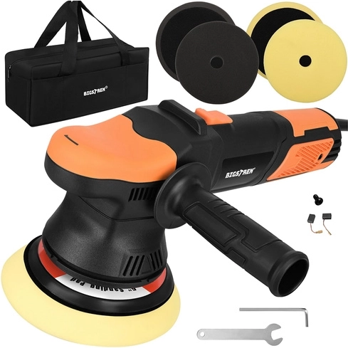 Bigstren excentrická leštička na auto 900 W dual action s reguláciou otáčok