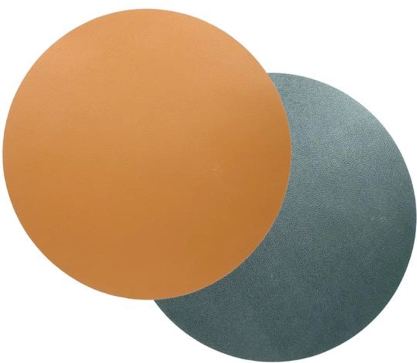 Dvojfarebné prestieranie TORO 38 cm hnedé/čierne