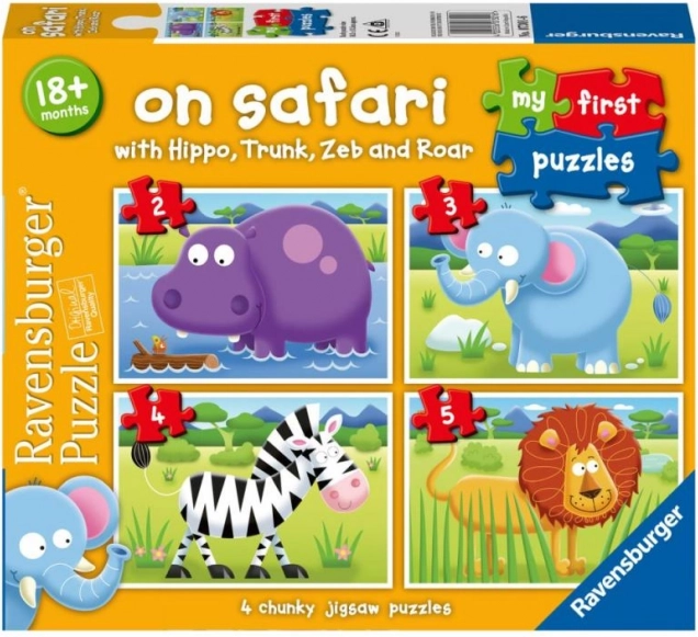 Môj prvý puzzle: Na Safari 4v1