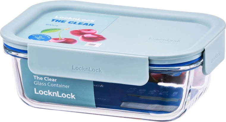 Sklenená zapekacia miska s vekom LOCKnLOCK Clear Glass 630 ml z borosilikátového skla