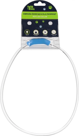 Svietiaci LED obojok pre psy a mačky s USB nabíjaním