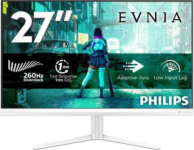 Herný monitor Philips Evnia 27" Fast IPS 260 Hz Full HD