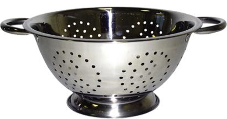 Nerezový cedník TORO s úchytmi 24,5 cm