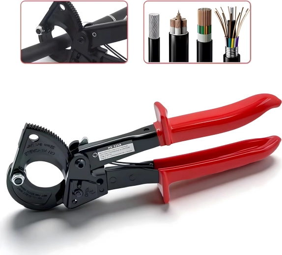 Račňové káblové nožnice izolované 240 mm²
