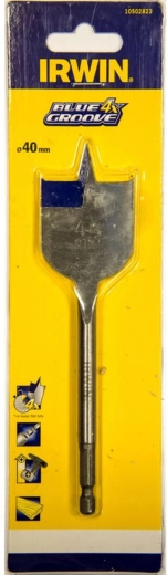 Plochý vrták do dreva 40 mm IRWIN Blue Groove