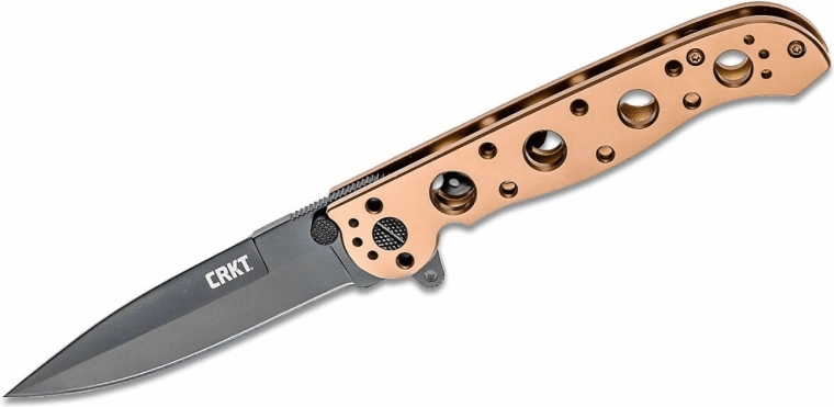 CRKT M16-03BK čierno-bronzový vreckový nôž 9 cm
