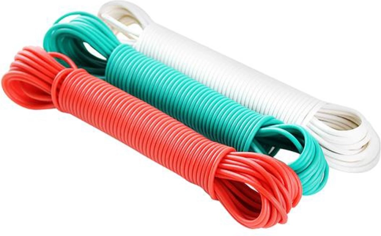 Šnúra na prádlo s oceľovým lankom 30 m