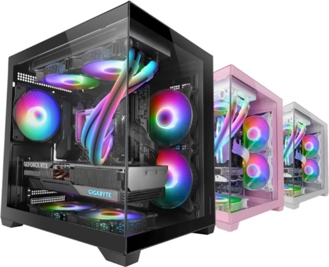 Počítačová skriňa MARS MC-View2 Black mATX