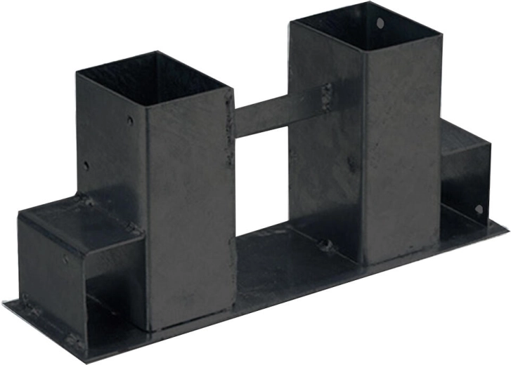 Stojan na palivové drevo – práškovo lakovaný držiak pre rám 340 × 150 mm