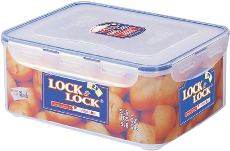 Dóza na potraviny Lock obdĺžniková 5,5 l