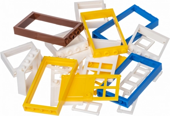 L-W Toys kreatívna sada farebných okien a dverí