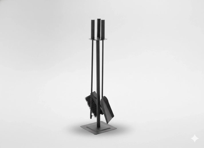 Krbová sada 3 diely so stojanom 61 cm