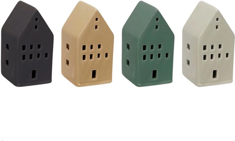 Vianočný LED domček dekorácia 10,3 × 5,5 cm (mix motívov)